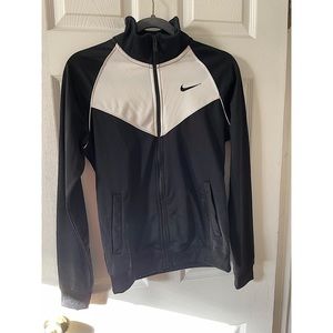 Black and white Nike jacket